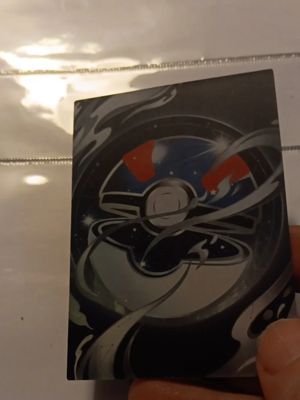 Samurott Collectible Card - Blue Holographic Design